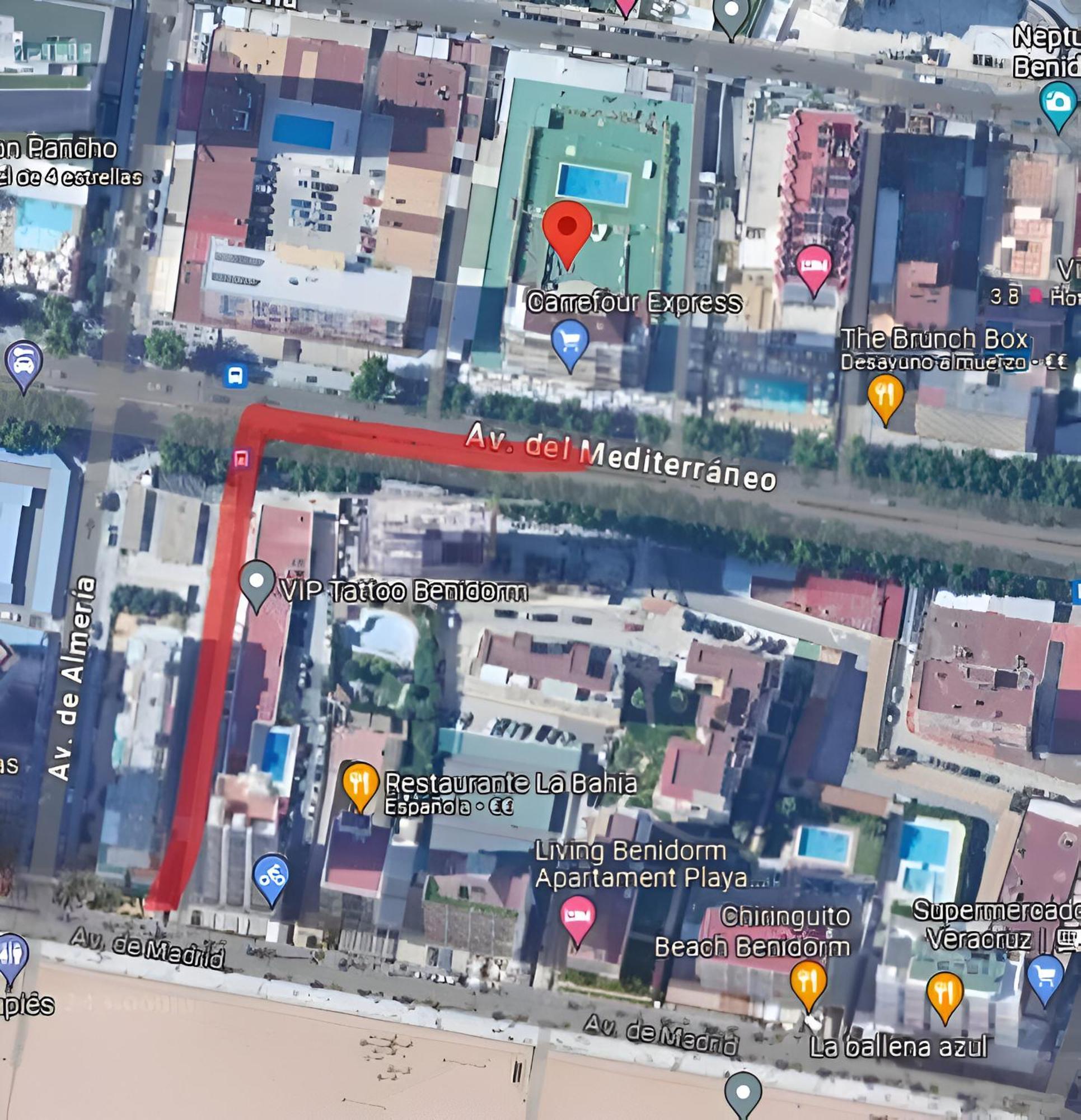 Paraiso Mediterraneo Levante Beach Pool & Parking 貝尼多姆 外观 照片
